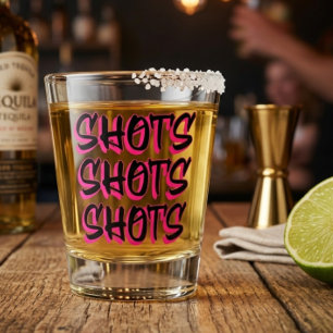 Schoten Schoten Schoten Roze Shotglas Shot Glas