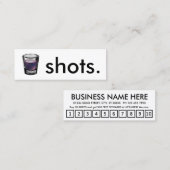 schoten. trouwerekaart klantenkaartje (Voorkant / Achterkant)