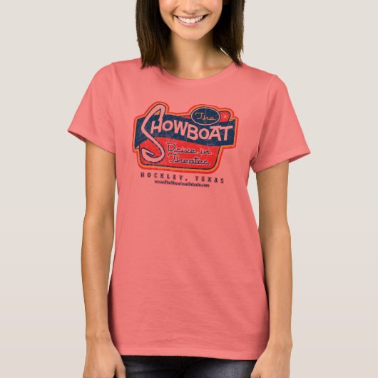 Schotenboot in het T-shirt met weetherd Ringer (Voorkant)