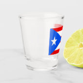 Schotglas Puerto Rico Shot Glas (Links)