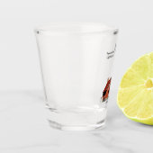 Schotglas van de vuurtoren van Tawas Point Shot Glas (Links)