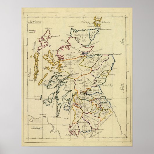 Schotland 10 poster (Voorkant)