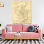 Schotland 11 canvas afdruk (Insitu (Woonkamer))