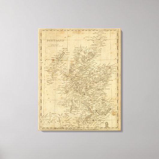 Schotland 11 canvas afdruk (Voorkant)