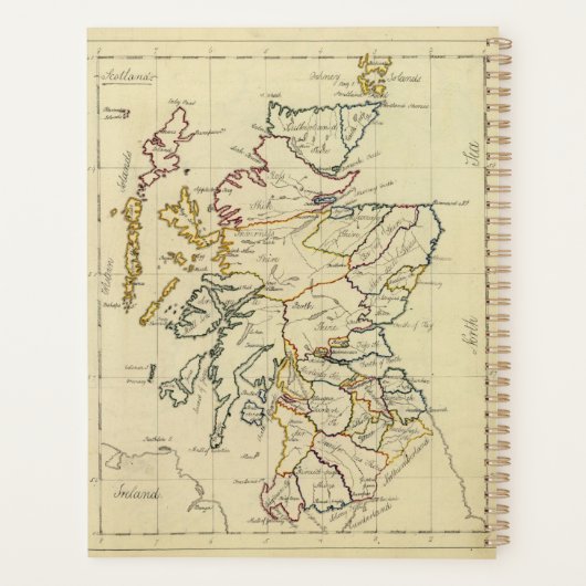 Schotland 11 planner (Achterkant)