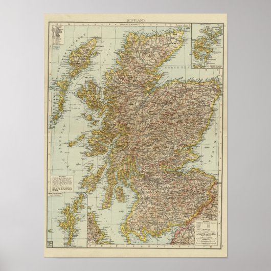 Schotland 11 poster (Voorkant)