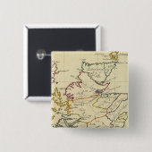 Schotland 11 vierkante button 5,1 cm (Voorkant /achterkant)