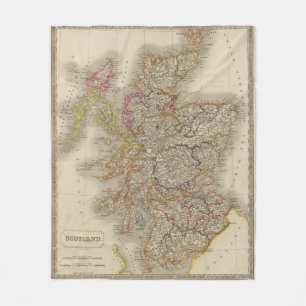 Schotland 12 fleece deken