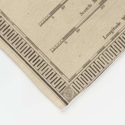 Schotland 12 fleece deken (Hoek)