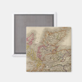 Schotland 12 magneet (Voorkant / Achterkant)