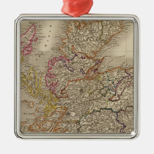 Schotland 12 metalen ornament (Voorkant)