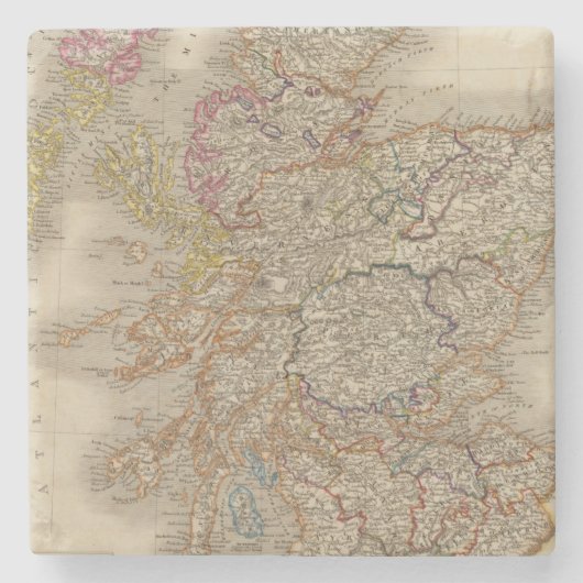 Schotland 12 stenen onderzetter (Voorkant)