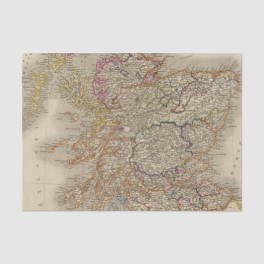 Schotland 12 tissuepapier (Voorkant)