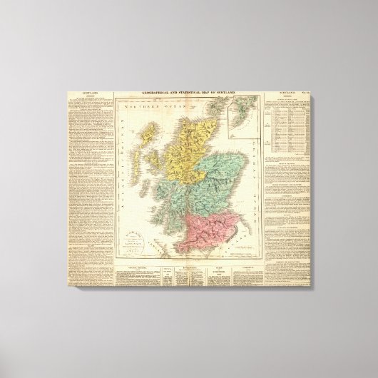 Schotland 14 canvas afdruk (Voorkant)