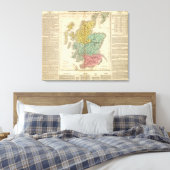 Schotland 14 canvas afdruk (Insitu (Slaapkamer))