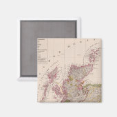 Schotland 14 magneet (Voorkant / Achterkant)
