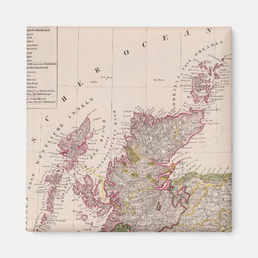 Schotland 14 magneet (Voorkant)