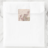 Schotland 14 vierkante sticker (Tas)
