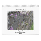 Schotland 16 maanden kalender (Achterkant)