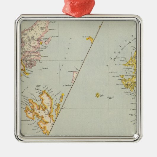 Schotland 16 metalen ornament (Voorkant)