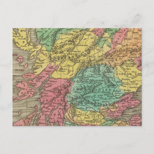 Schotland 18 briefkaart (Voorkant)