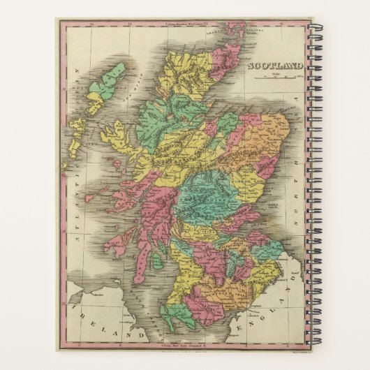 Schotland 18 planner (Achterkant)