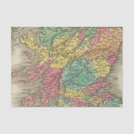 Schotland 18 tissuepapier (Voorkant)