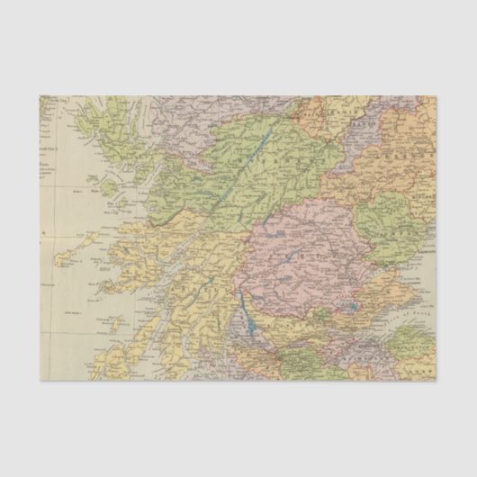 Schotland 19 tissuepapier (Voorkant)