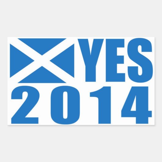 Schotland 2014 JA Sticker (Voorkant)