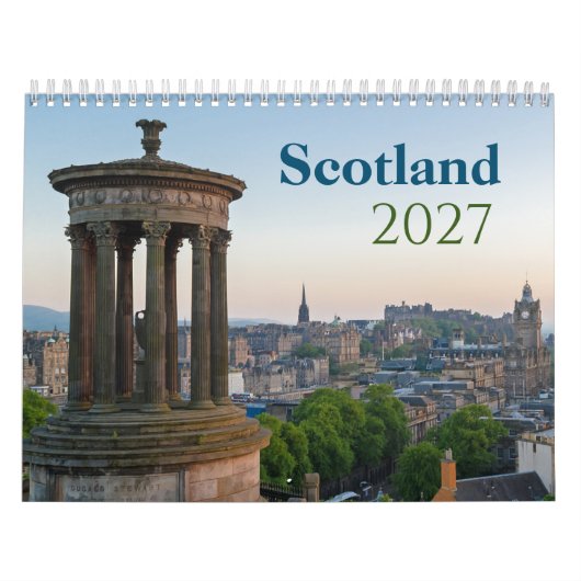 Schotland 2026 Foto Agenda Kalender (Hoes)