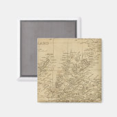 Schotland 21 magneet (Voorkant / Achterkant)