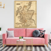 Schotland 22 canvas afdruk (Insitu (Woonkamer))