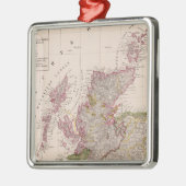 Schotland 2 metalen ornament (Links)