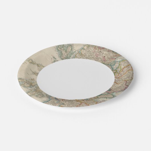 Schotland 3 papieren bordje (Gekanteld)