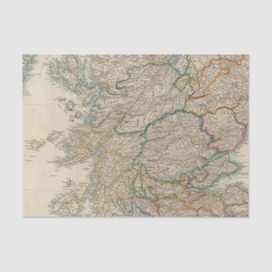 Schotland 3 tissuepapier (Voorkant)