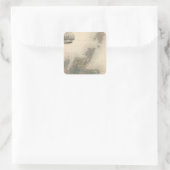 Schotland 4 vierkante sticker (Tas)