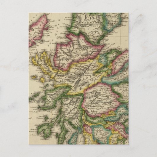 Schotland 7 briefkaart (Voorkant)