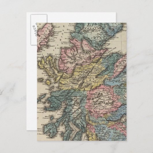 Schotland 8 briefkaart (Voorkant / Achterkant)