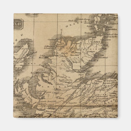 Schotland 8 magneet (Voorkant)