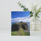 Schotland, Aberdeen. Dunnotar Castle. Briefkaart (Staand voorkant)