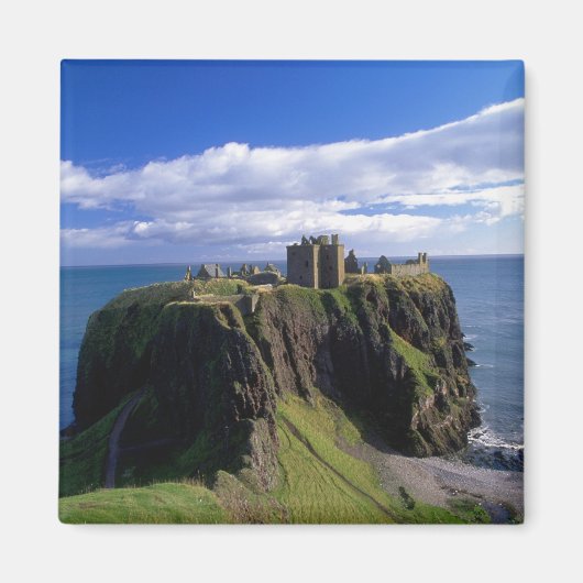 Schotland, Aberdeen. Dunnotar Castle. Magneet (Voorkant)