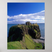 Schotland, Aberdeen. Dunnotar Castle. Poster (Voorkant)