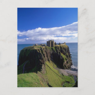 Schotland, Aberdeen. Kasteel Dunnotar. Briefkaart