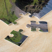 Schotland, Aberdeen. Kasteel Dunnotar. Legpuzzel (Zijkant)