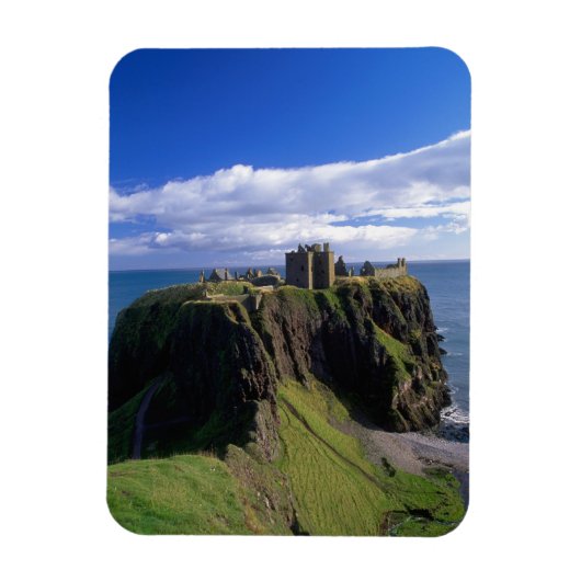 Schotland, Aberdeen. Kasteel Dunnotar. Magneet (Verticaal)