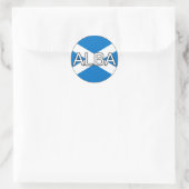 Schotland Alba Euro Sticker (Tas)