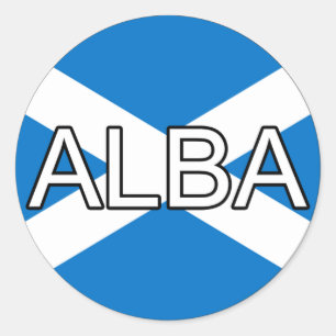 Schotland Alba Euro Sticker
