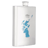 Schotland / Alba handgeschilderde kaart Schots-Gae Flacon (Rechts)