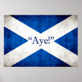 Schotland, AYE! Poster (Voorkant)