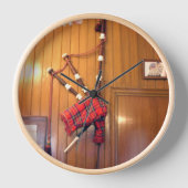 Schotland Bagpipe Tartan Musical Instrument (Voorkant)
